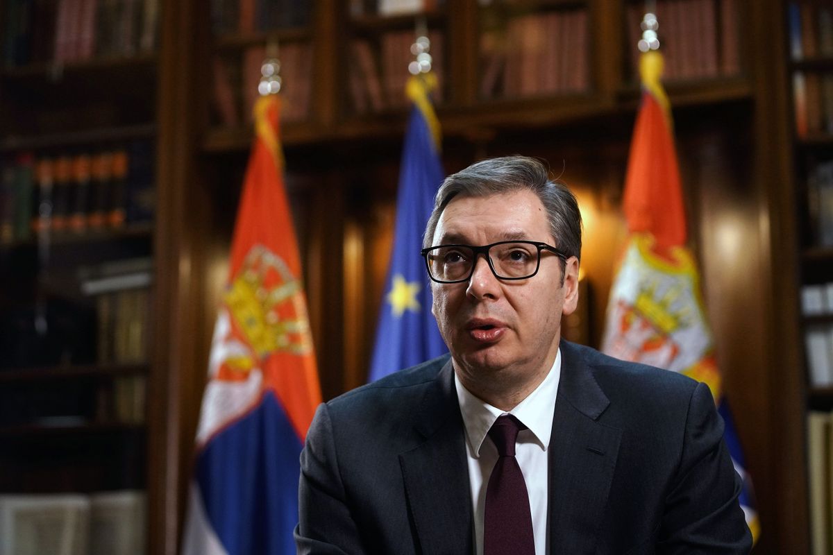 Serbia's President Aleksandar Vucic Interview