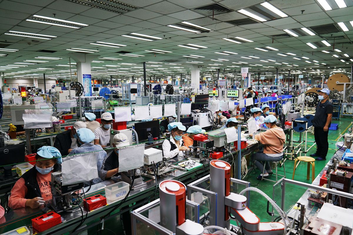 Foxconn Factory In Zhengzhou