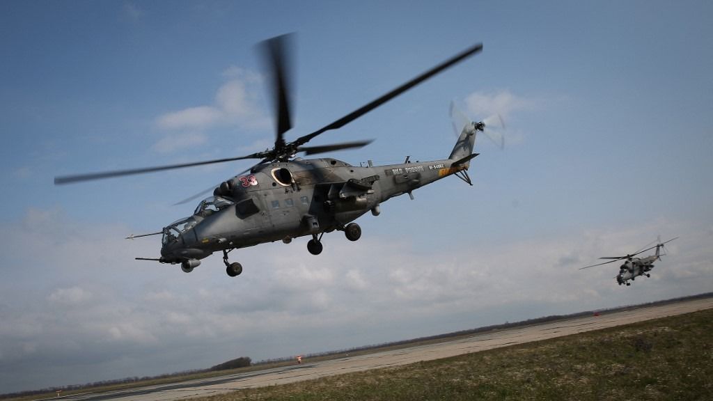 orosz helikopter Mi-35M