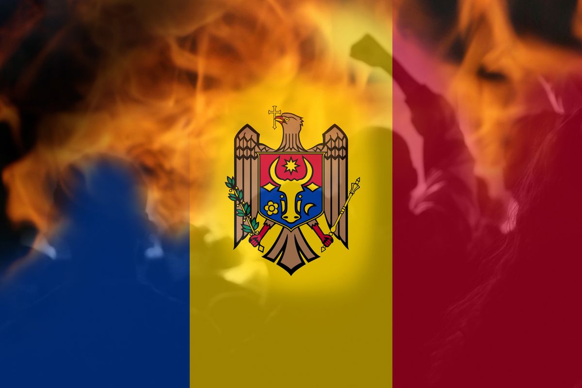Moldáv zászló