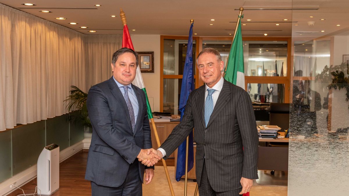 Nagy Márton az olasz vállalkozásokért felelős miniszterrel tárgyalt 
