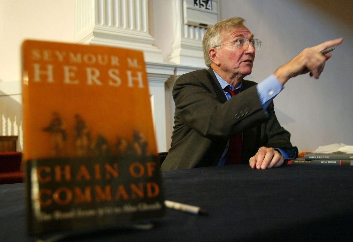 Seymour Hersh Promotes His Book Chain of Command