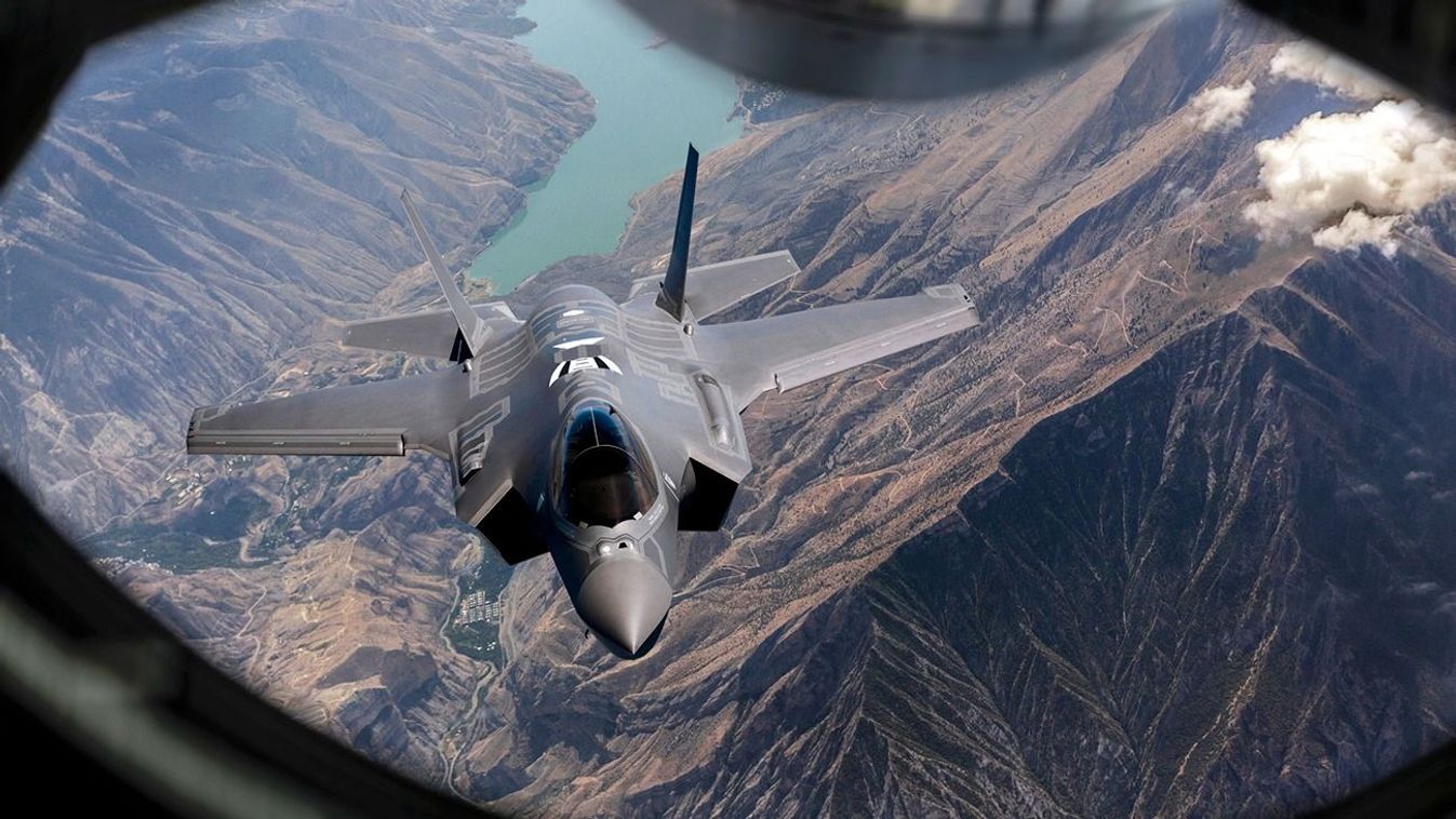 F-35 Jet Fighter Mid-air Refueling
F-35 Jet Fighter Mid-air Refueling
