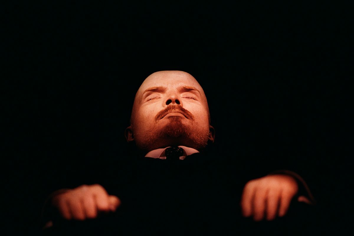 Embalmed Body of Lenin at Red Square