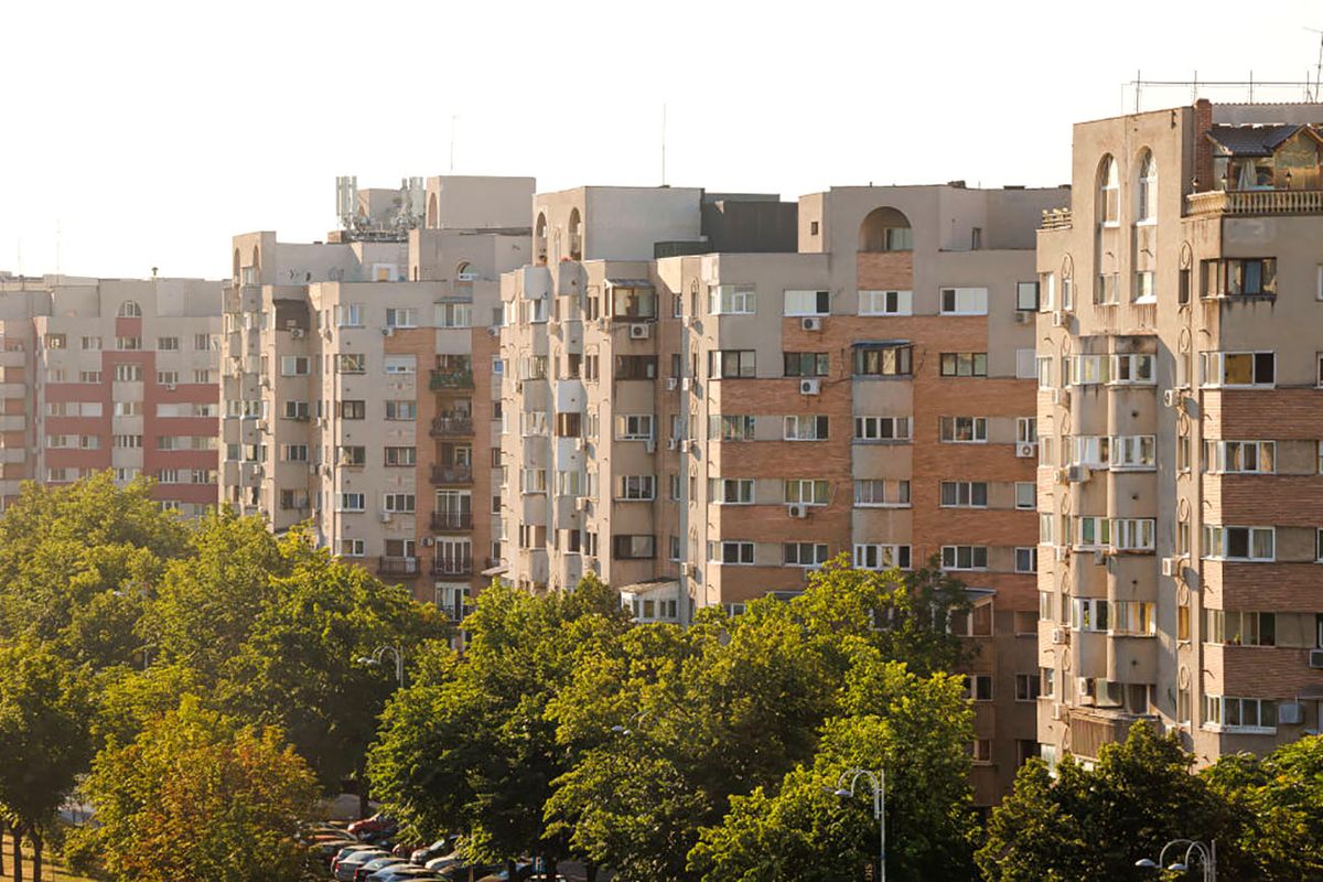 City View Of Bucharest
BUCHAREST, ROMANIA - JULY 15: Residential houses in Bucharest on July 15, 2022 in Bucharest, Romania. (Photo by Thomas Trutschel/Photothek via Getty Images)