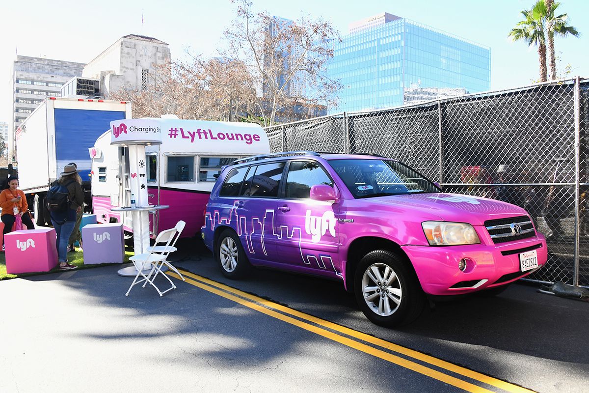 2019 Women's March Los Angeles
LOS ANGELES, CA - JANUARY 19:  Lyft lounge at the 2019 Women's March Los Angeles on January 19, 2019 in Los Angeles, California.  (Photo by Araya Diaz/Getty Images for Women's March Los Angeles )