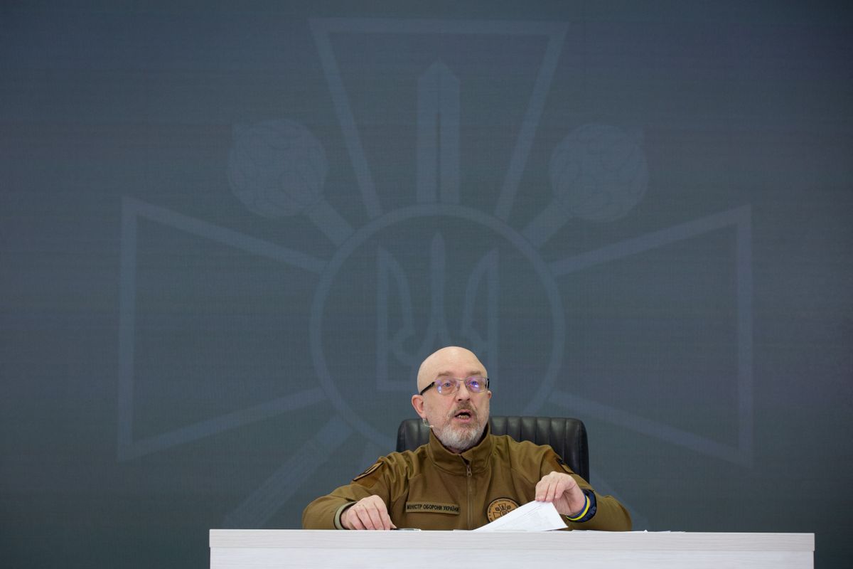 Ukrainian Defense Minister Oleksii Reznikov