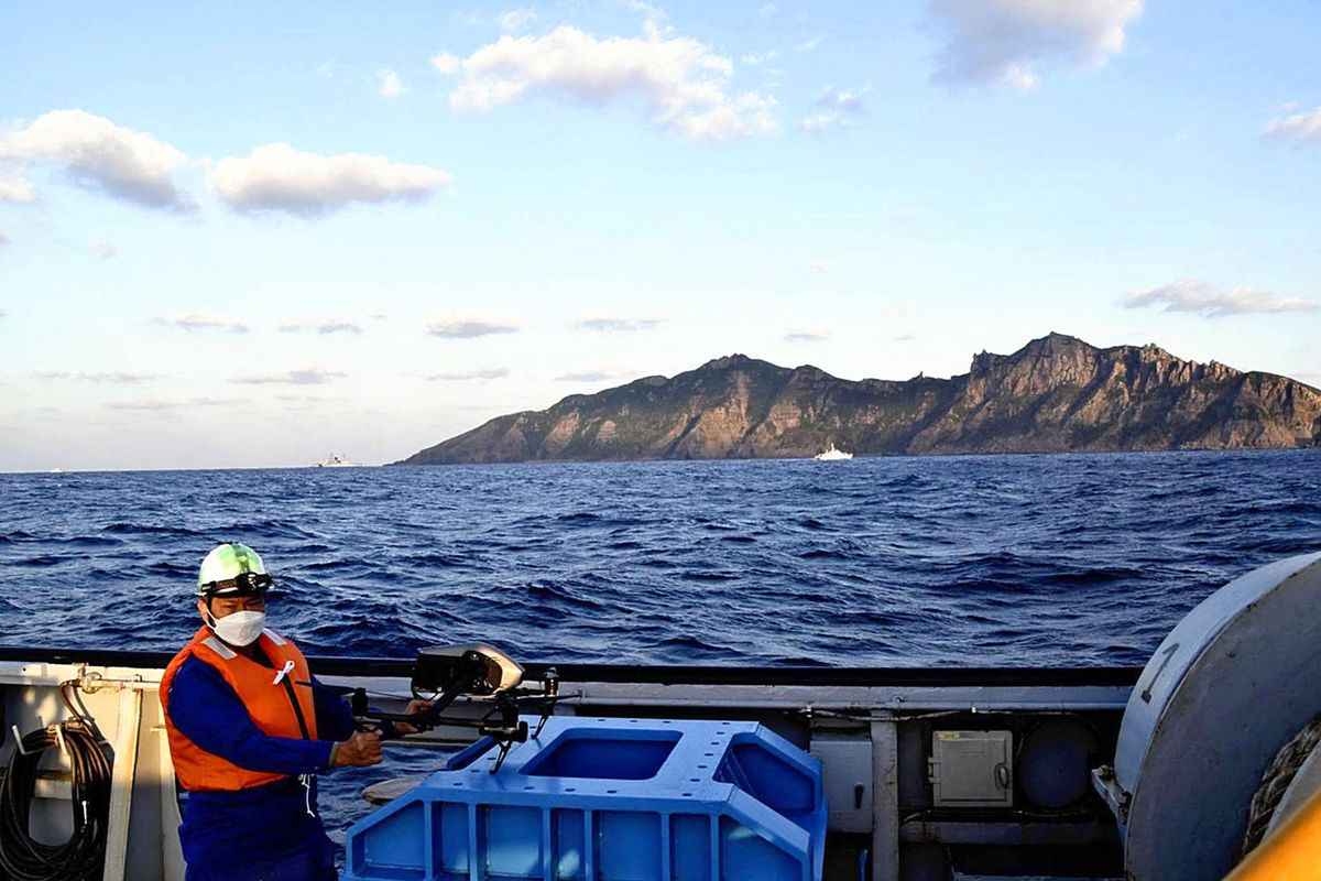 Marine survey around the Senkaku Islands
szigetcsoport
