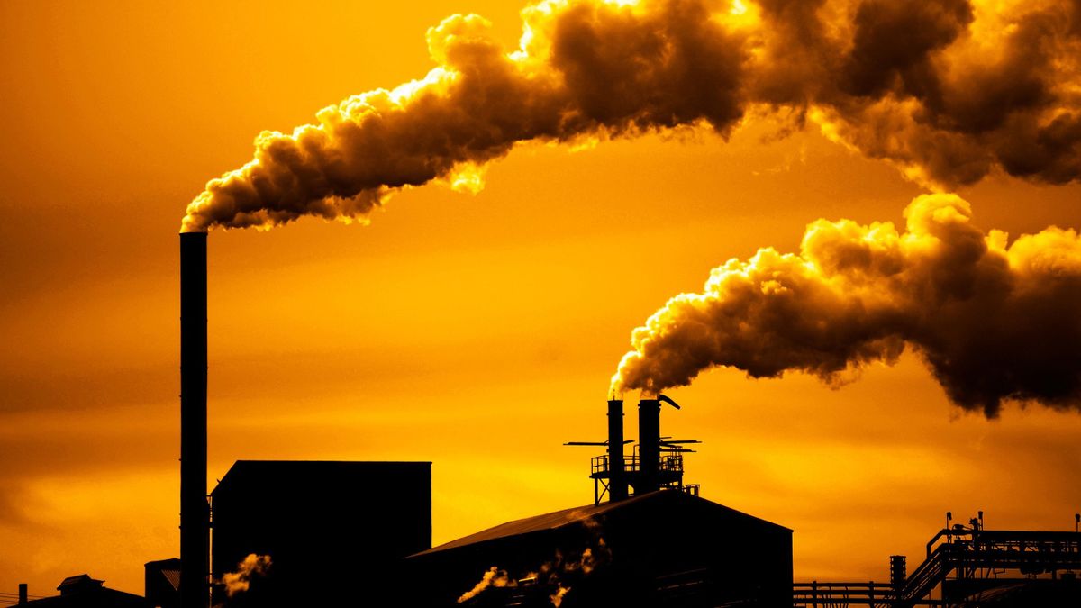 környezetszennyező gyár 