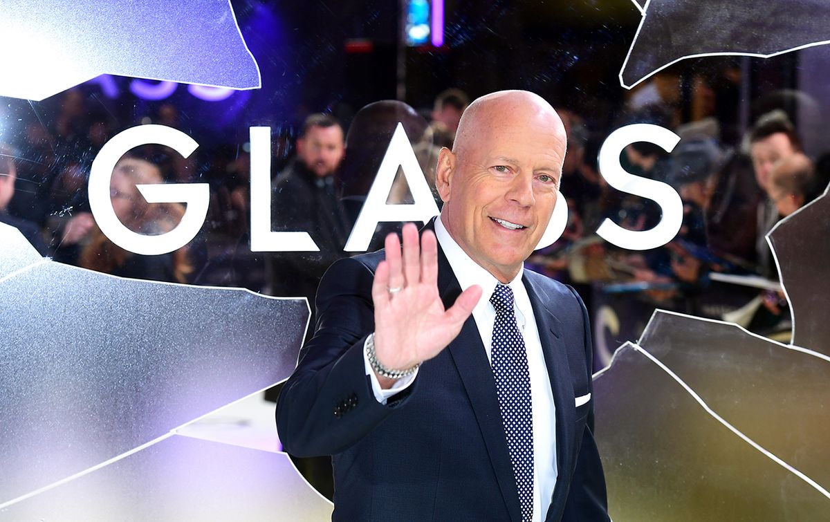 Glass European Premiere - London
Bruce Willis attending the Glass European Premiere held at the Curzon Mayfair, London. (Photo by Ian West/PA Images via Getty Images)