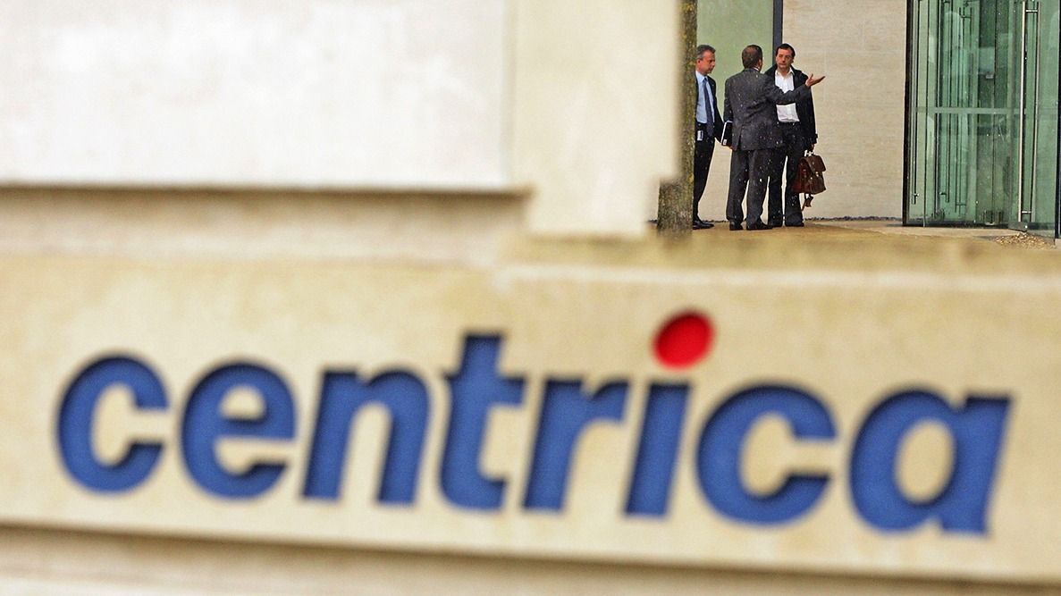Centrica Posts Massive Profit WINDSOR, ENGLAND - FEBRUARY 23:  The Centrica logo is displayed on a wall outside the head office of the United Kingdom's largest energy supplier on February 23, 2006 in Windsor, England. British Gas owner Centrica has announced an 11% rise in operating profit for 2005. (Photo by Scott Barbour/Getty Images)