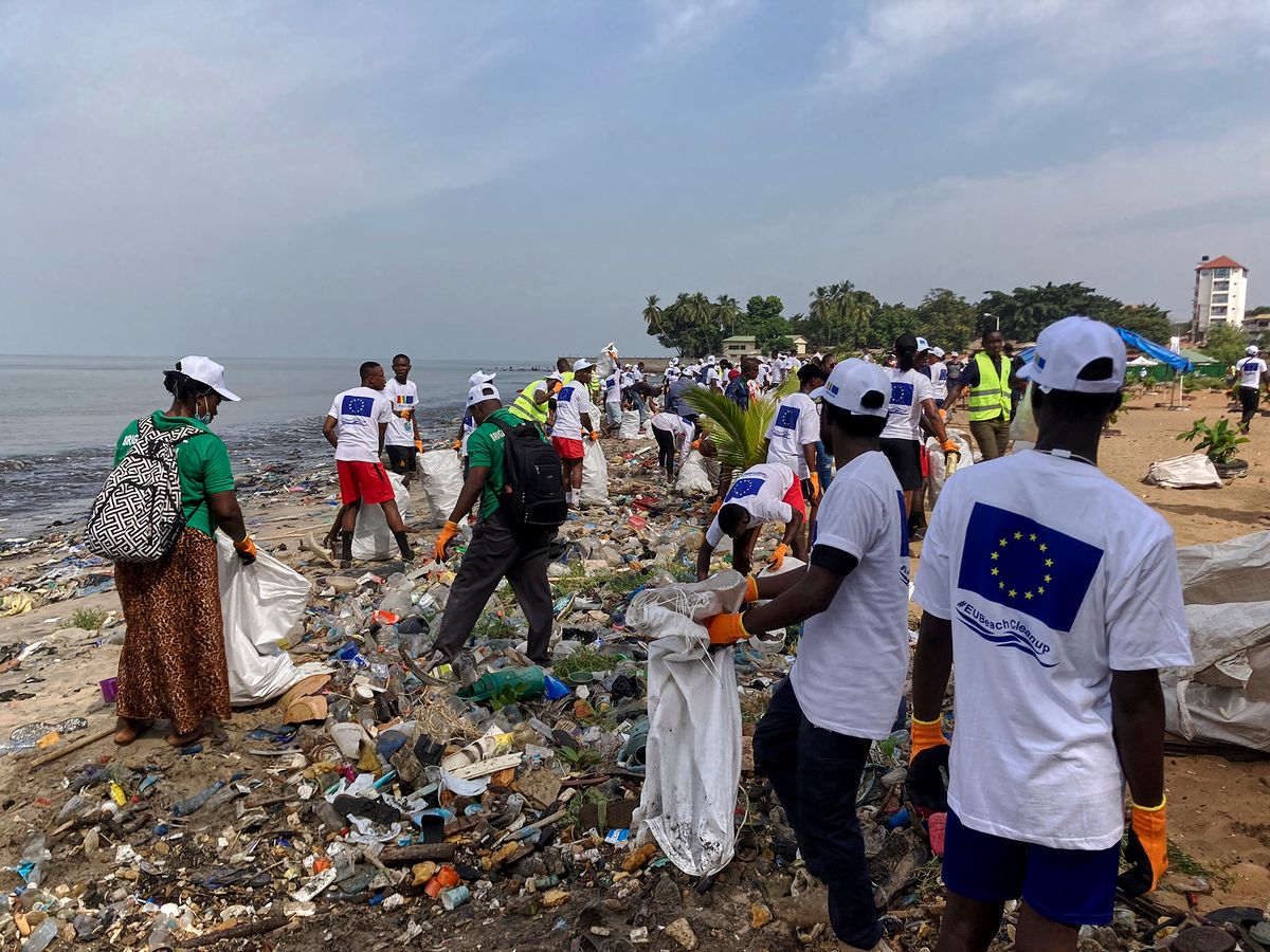 GUINEE CONAKRY - EU BEACH CLEANING UP 2023
