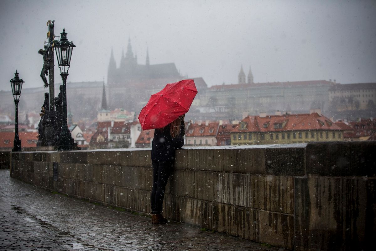 Unseasonably Cold Weather In Prague