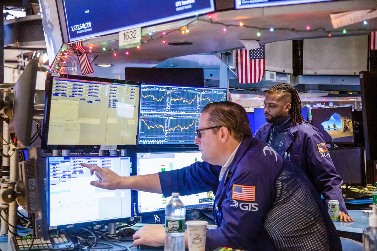 First Day Of Trading On Floor Of NYSE In 2023