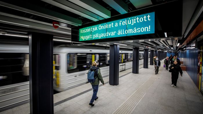 M3, metro, szakasz, felújátott, 
Vémi Zoltán / Világgazdaság