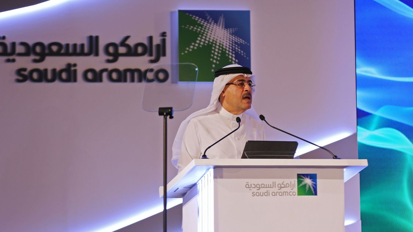 Amin Nasser, chief executive officer of Saudi Arabian Oil Co. (Aramco), speaks during a news conference in Dammam, Saudi Arabia, on Sunday, Nov. 3, 2019. More than three years after Crown Prince Mohammed bin Salman first raised the idea -- and just three weeks after a plan to launch the share sale was abruptly shelved -- oil giant Saudi Aramco announced its intention on Sunday to list shares on the local stock exchange in Riyadh. 