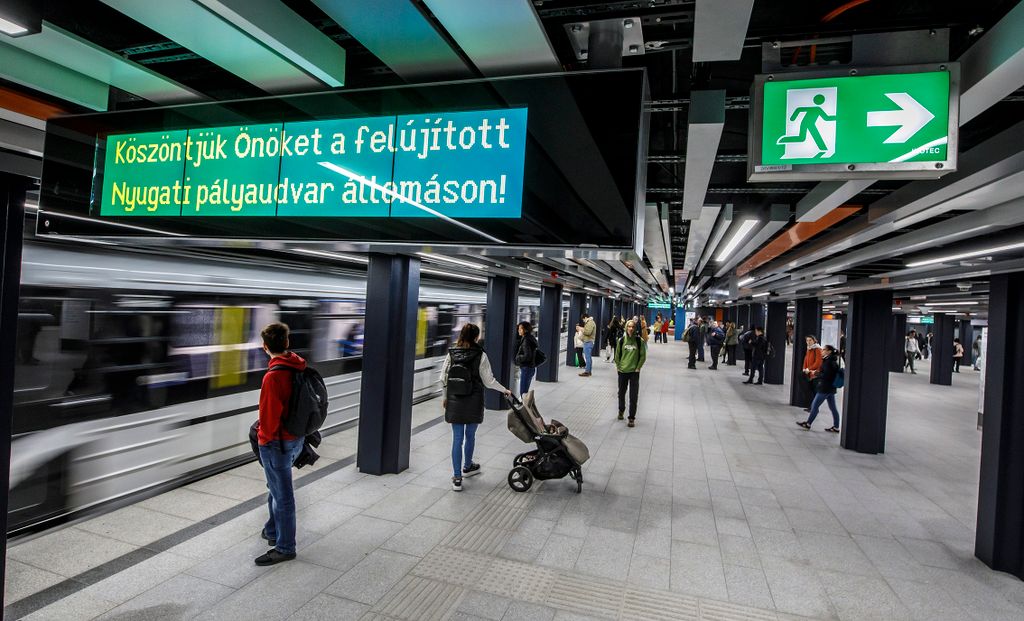 M3, metro, szakasz, felújátott, 
Vémi Zoltán / Világgazdaság