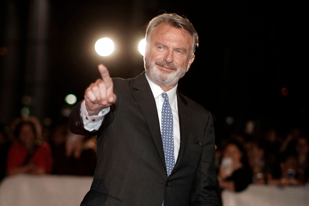 (FILES) In this file photo taken on September 6, 2019 actor Sam Neill arrives for the premiere of "Blackbird" during the Toronto International Film Festival in Toronto, Ontario. - March 17, 2023, actor Sam Neill has revealed he is being treated for stage-three blood cancer, writing in a memoir that he was "possibly dying" from the illness diagnosed a year ago.The New Zealander, who burst to fame after starring as Dr Alan Grant in the 1993 blockbuster "Jurassic Park", said he began treatment last March for non-Hodgkin lymphoma.