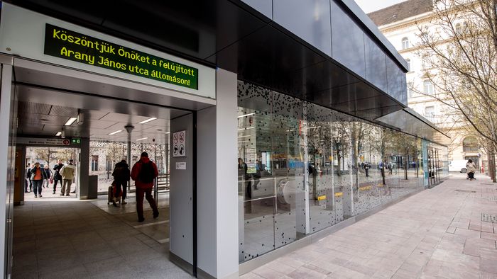 M3, metro, szakasz, felújátott, 
Vémi Zoltán / Világgazdaság