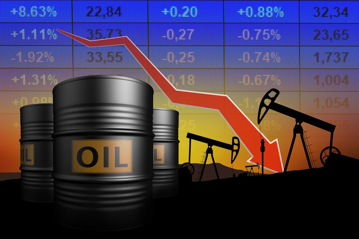 World oil price concept