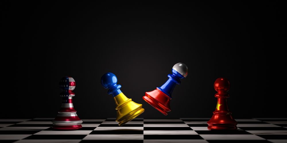 Battle,Pawn,Chess,Between,Russia,And,Ukraine,With,Usa,And
Oroszország, Ukrajna, Kína, USA