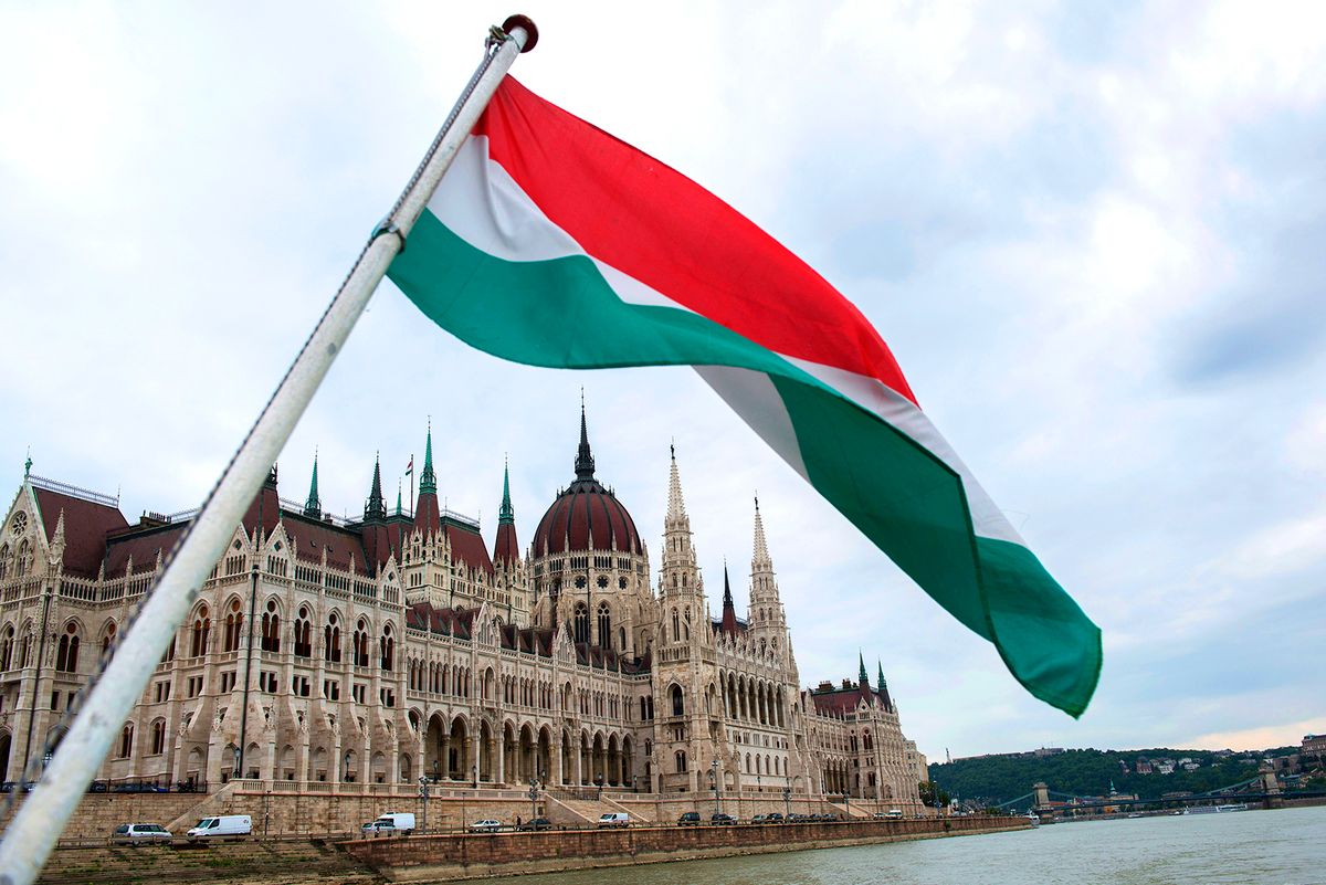 Central Bank And General Views Ahead Of IMF Credit Negotiations
The Hungarian parliament building is passed by a tourist boat flying a national flag on the River Danube in Budapest, Hungary, on Thursday, July 12, 2012. Hungary's start on international aid talks next week creates room to begin cutting the European Union's highest benchmark rate as early as this month, central bankers Ference Gerhardt and Gyorgy Kocziszky said. Photographer: Akos Stiller/Bloomberg via Getty Images