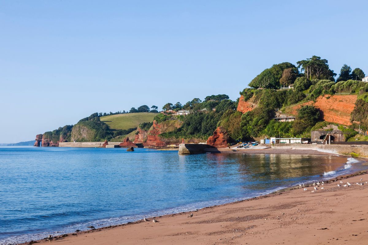 Dawlish Beach ukrán kislány