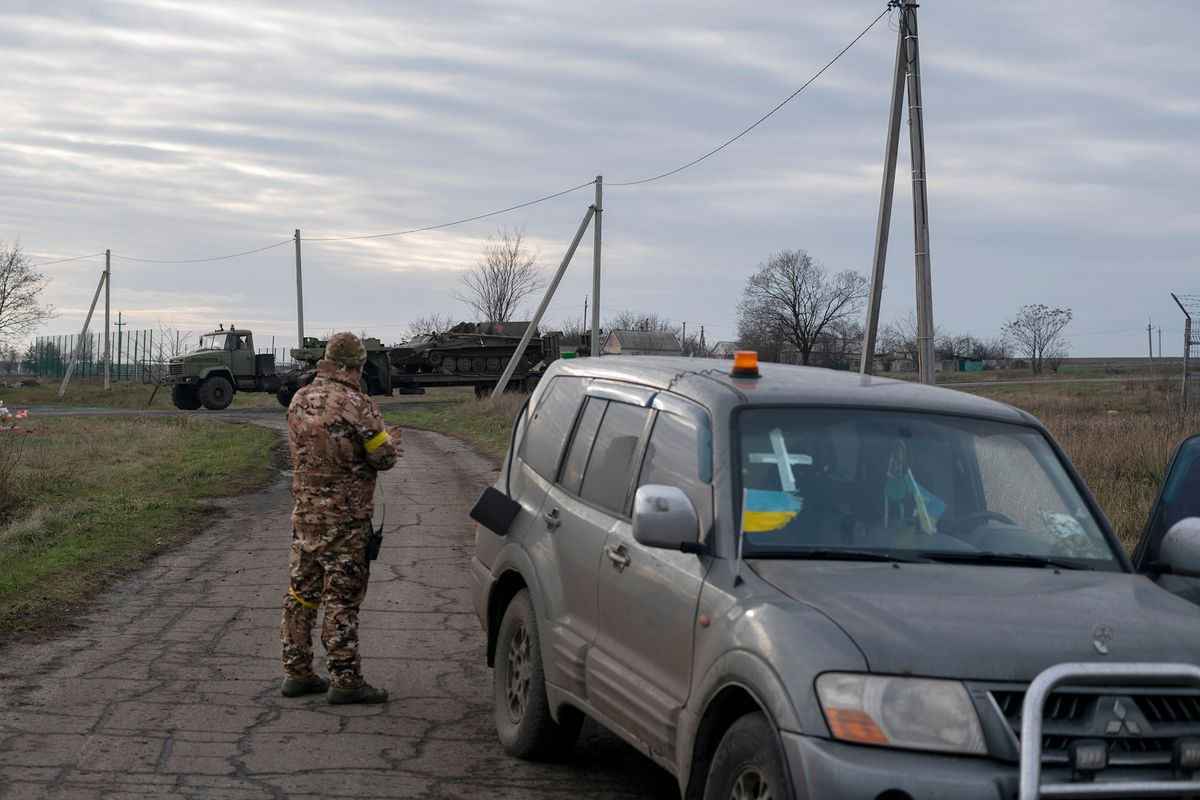 Ukrainian Military Keep Defense In Bakhmut Direction
autó, ukrán, Ukrajna