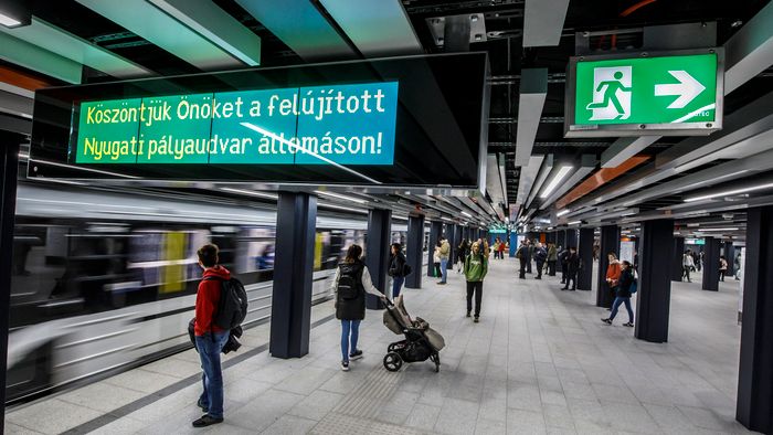 M3, metro, szakasz, felújátott, 
Vémi Zoltán / Világgazdaság