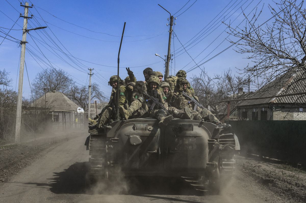 Military mobility continues amid Russia-Ukraine war in Bakhmut frontline