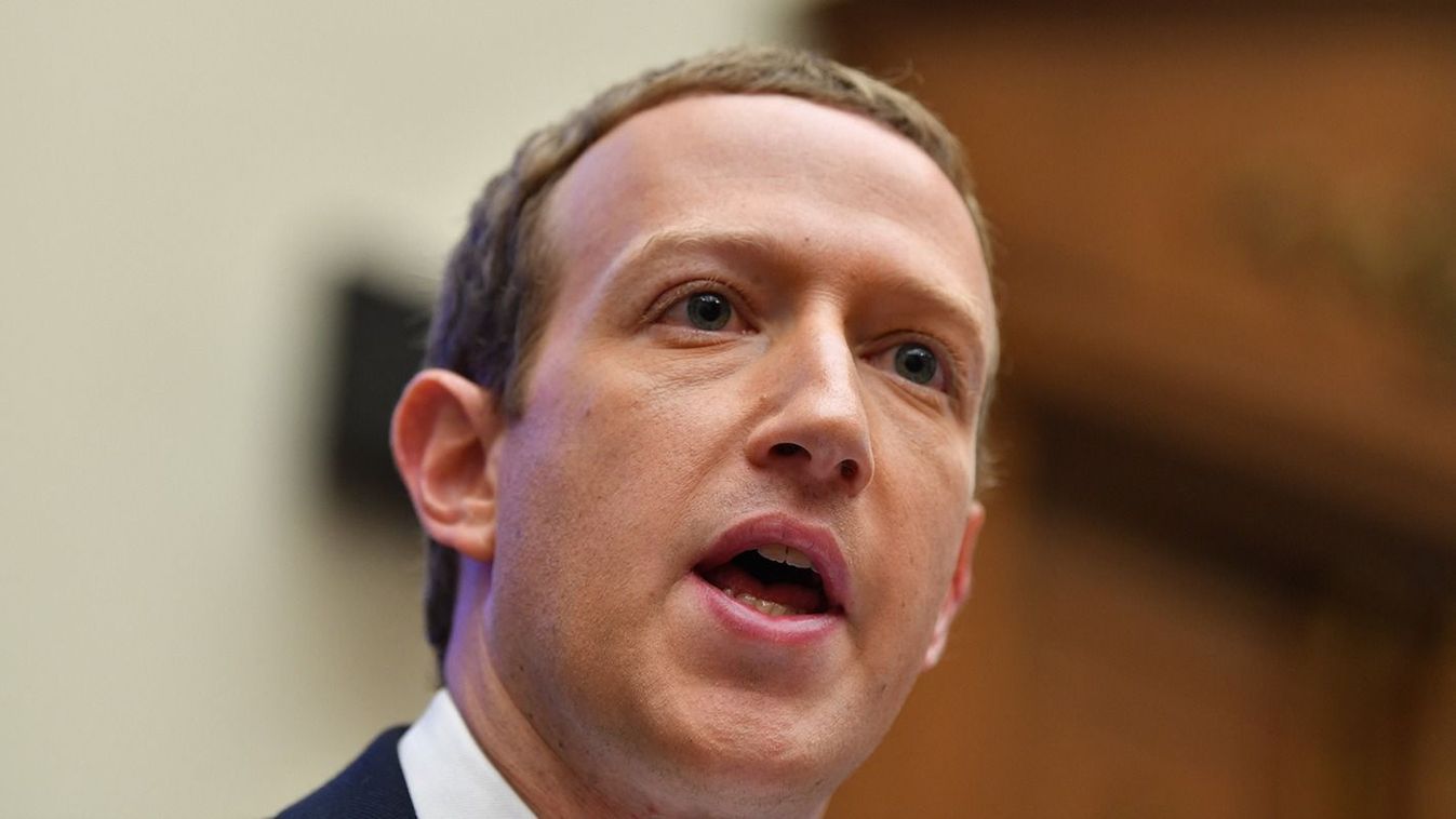 US-POLITICS-FACEBOOK-ZUCKERBERG
Facebook Chairman and CEO Mark Zuckerberg testifies before the House Financial Services Committee on "An Examination of Facebook and Its Impact on the Financial Services and Housing Sectors" in the Rayburn House Office Building in Washington, DC on October 23, 2019. (Photo by Nicholas Kamm / AFP)