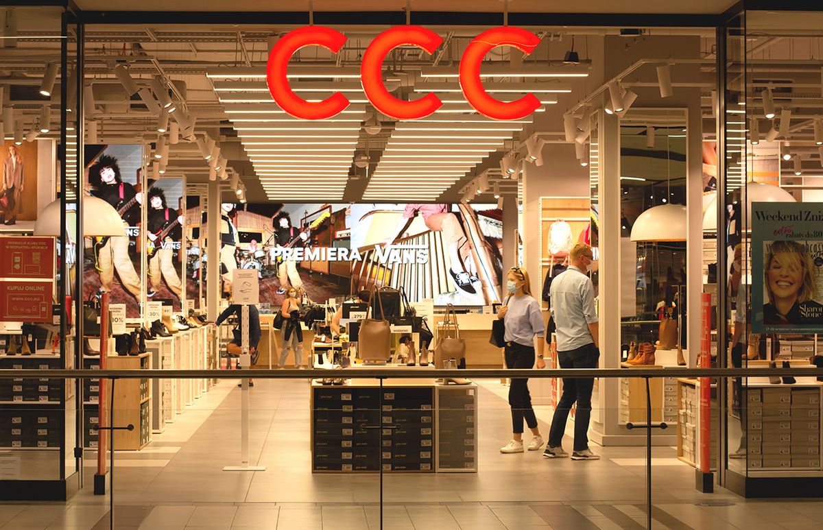 Poland,,Bydgoszcz,-,September,18,,2020:,Accessories,Store,Logo,And
POLAND, BYDGOSZCZ - September 18, 2020: Accessories store logo and sign "CCC". Shoes and bags. Customer do shopping