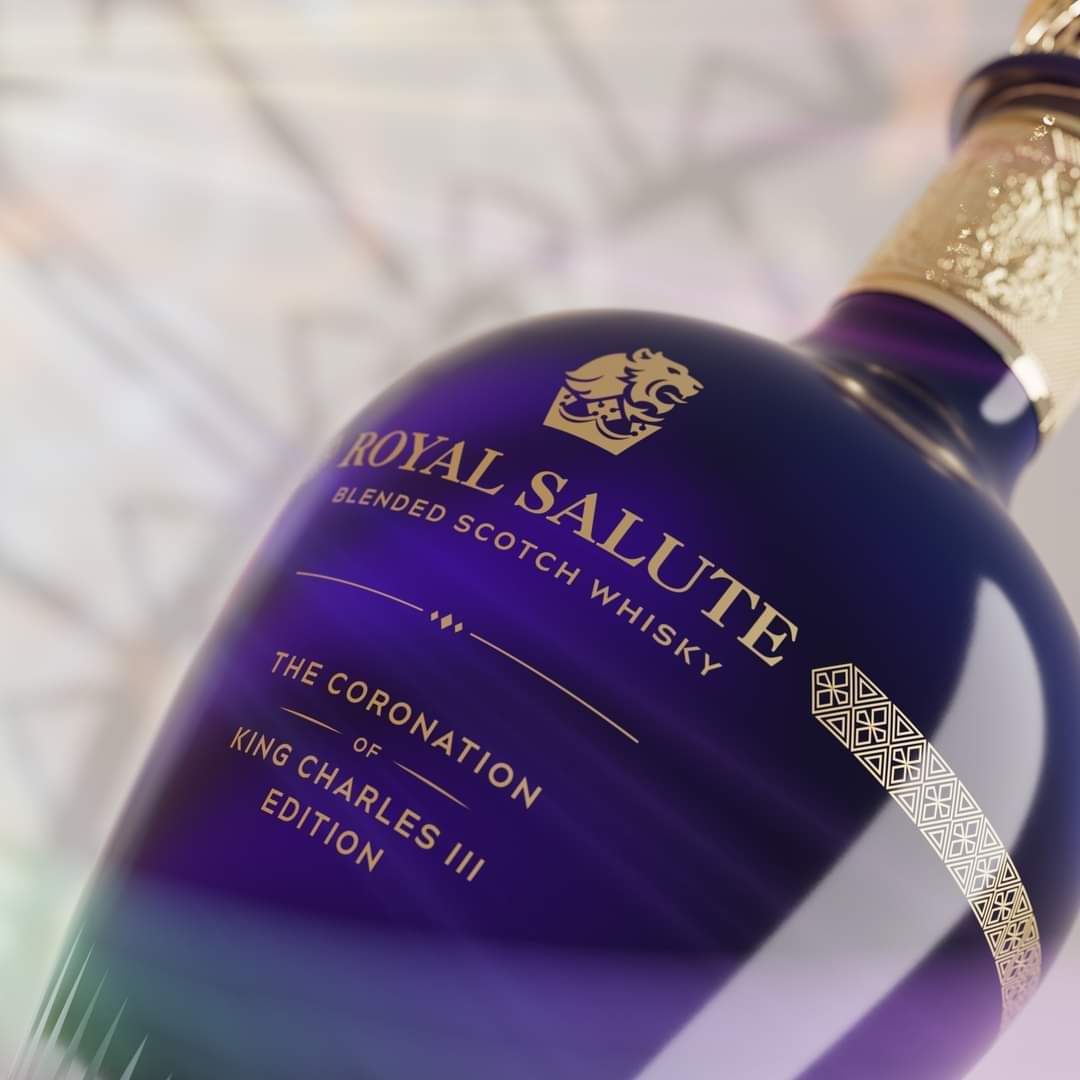 Royal Salute Facebook
The King Charles III edition of Royal Salute whisky