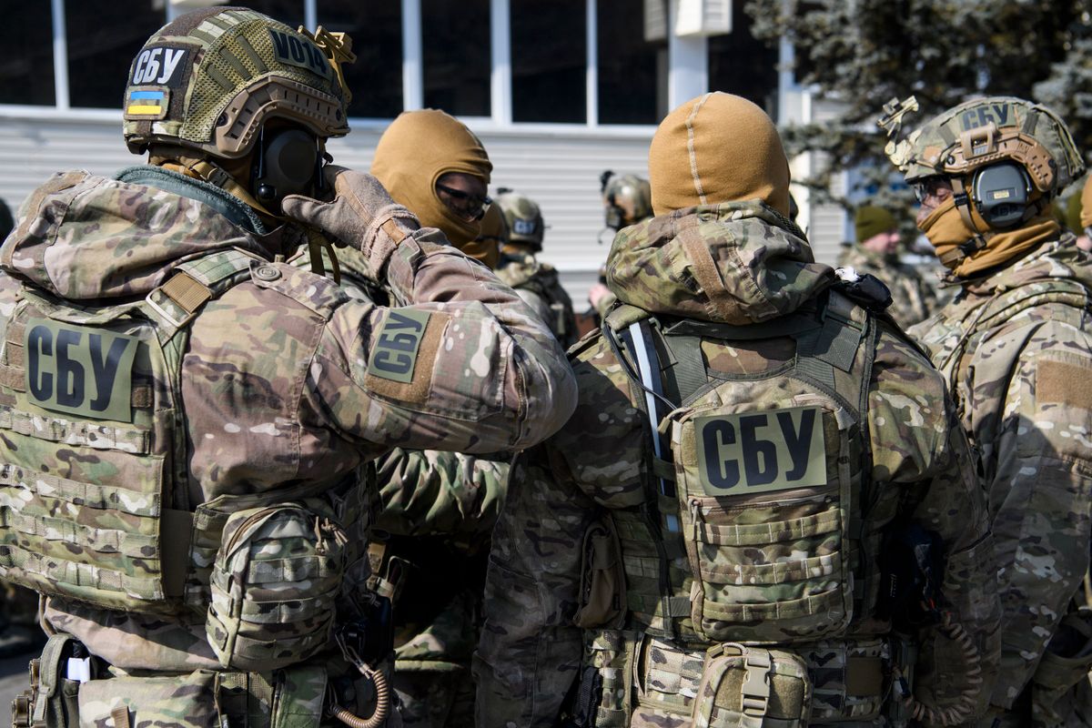 Training of special units of the SSU in Kiev