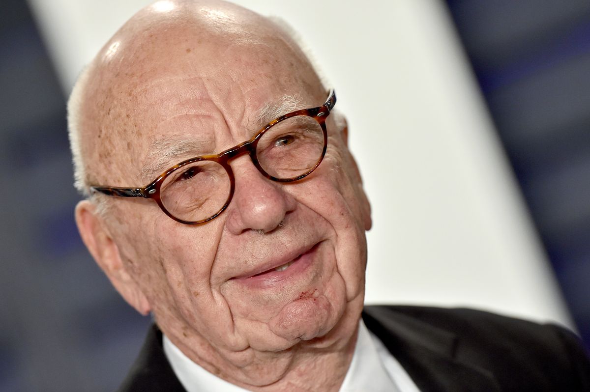 BEVERLY HILLS, CALIFORNIA - FEBRUARY 24: Rupert Murdoch attends the 2019 Vanity Fair Oscar Party Hosted By Radhika Jones at Wallis Annenberg Center for the Performing Arts on February 24, 2019 in Beverly Hills, California. (Photo by Axelle/Bauer-Griffin/FilmMagic)