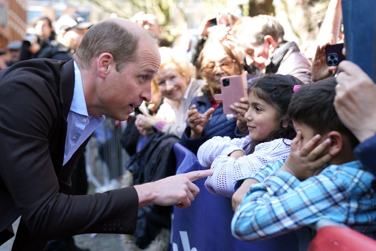 BIRMINGHAM, ENGLAND - APRIL 20: Prince William, Prince of Wales leaves The Rectory during their visit to Birmingham on April 20, 2023 in Birmingham, England. The Prince and Princess of Wales are visiting the city to meet future creative leaders and celebrate the city's diverse culture. (Photo by - WPA Pool/Getty Images)