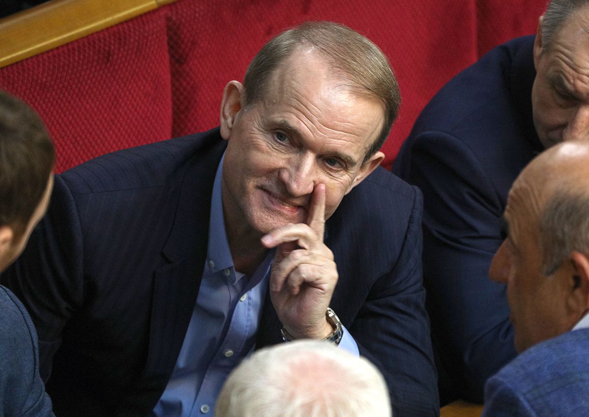 Ukrainian Parliament Demands Apologises And Investigation From Iran
The leader of the Ukrainian 'Opposition Platform For Life' party, Viktor Medvedchuk attends lawmakers work at the session of the Verkhovna Rada in Kyiv, Ukraine, January 14, 2020. The Verkhovna Rada of Ukraine looks forward to the Islamic Republic of Iran official apology for the downing of the Ukrainian aircraft and the death of its crew and passengers, and calls on the Islamic Republic of Iran to acknowledge its full responsibility for the incident (Photo by Sergii Kharchenko/NurPhoto) (Photo by Sergii Kharchenko / NurPhoto / NurPhoto via AFP)