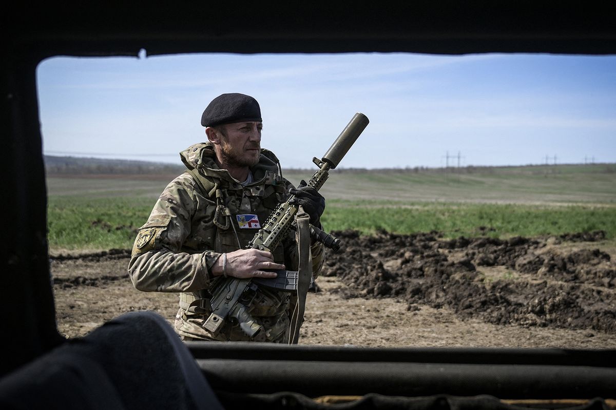 Military mobility continues amid Russia-Ukraine war in Bakhmut frontline
CHASIV YAR, UKRAINE - APRIL 10: Ukrainian soldier stands with his weapon while the Russia-Ukraine war continues near Bakhmut frontline in Chasiv Yar, Ukraine on April 10, 2023. Muhammed Enes Yildirim / Anadolu Agency (Photo by Muhammed Enes Yildirim / ANADOLU AGENCY / Anadolu Agency via AFP)
Military mobility continues amid Russia-Ukraine war in Bakhmut f