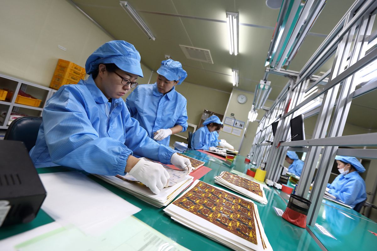 Inside Seil Electronics Co. Plant Ahead Of Korea Industrial Production Numbers