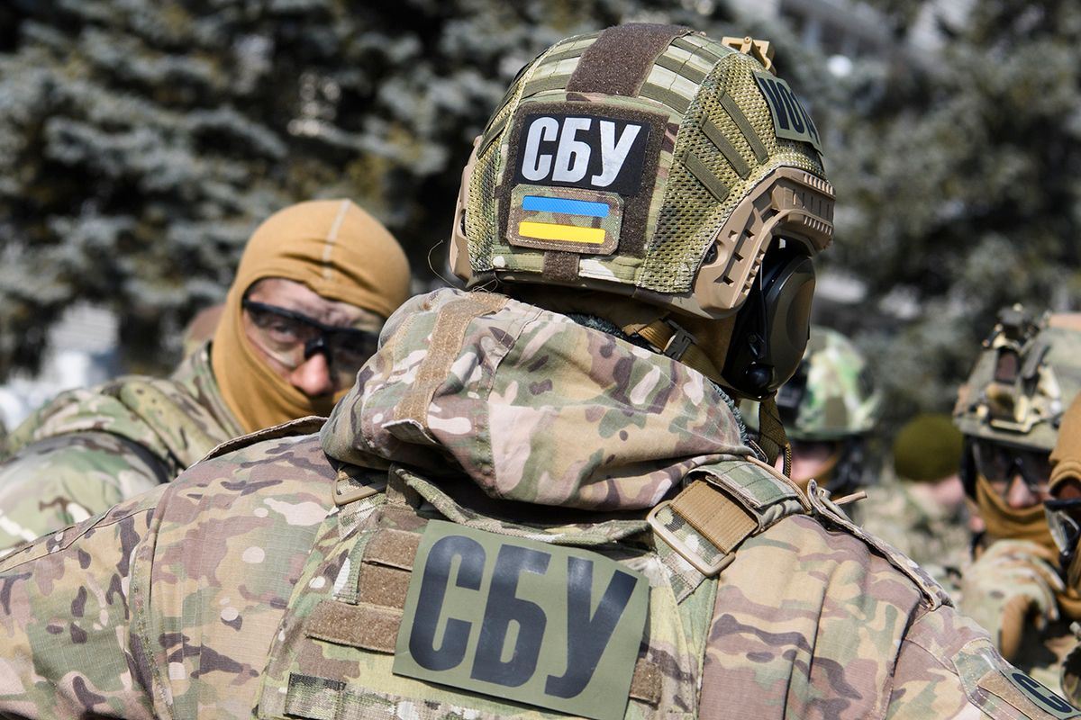 Training of special units of the SSU in Kiev
Training of special units of the SBU on the proving ground near Kiev, Ukraine on 24 March 2018. (Photo by Maxym Marusenko/NurPhoto via Getty Images)