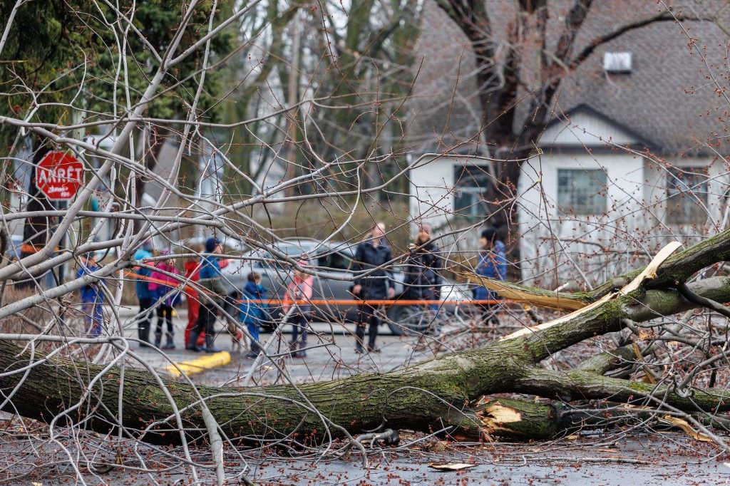 ICE STORM - LOTS OF DAMAGE IN QUEBEC AND MONTREAL