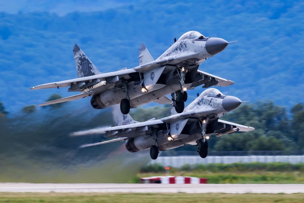 Sliac,,Slovakia,-,August,3,,2019:,Slovak,Air,Force,Mikoyan-gurevich