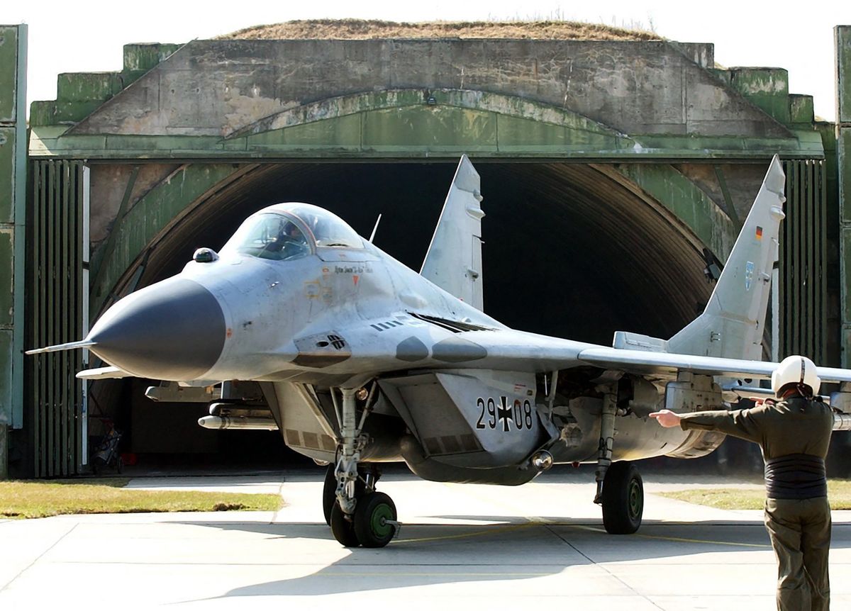 MiG-29 of the NATO fighter squadron