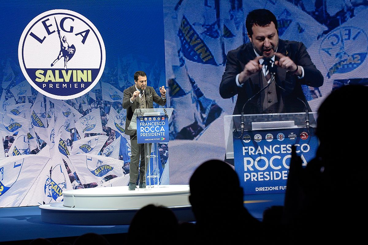 Minister of Infrastructure and Transport, Matteo Salvini