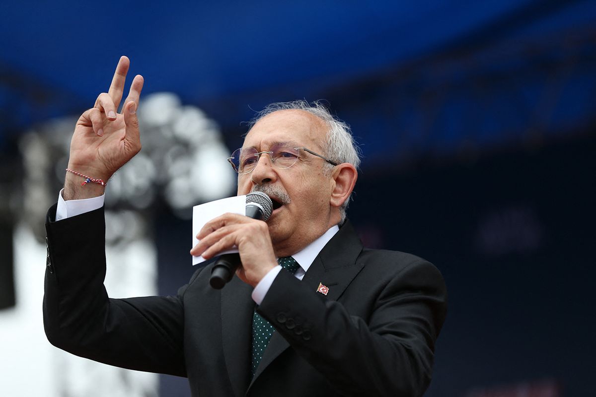 Presidential candidate and Leader of the Republican People's Party (CHP) Kemal Kilicdaroglu in Sakarya