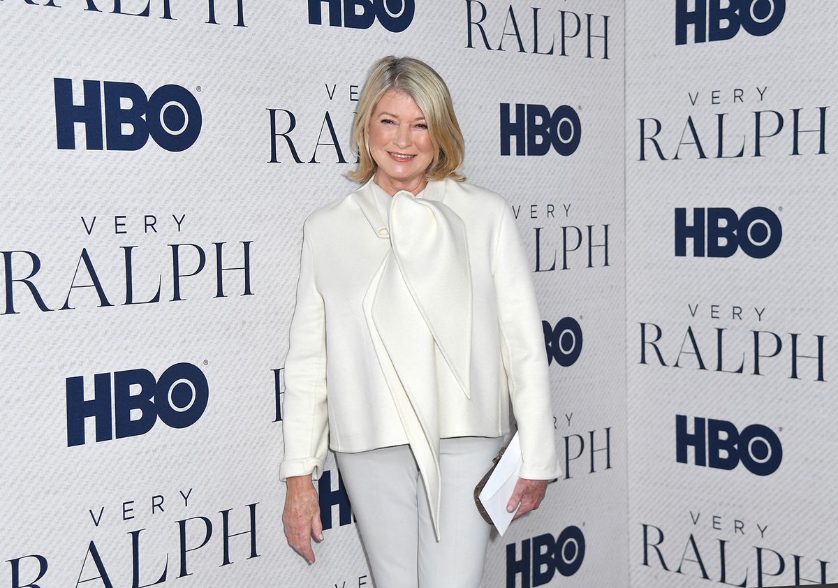 Premiere of HBO “Very Ralph” at the Metropolitan Museum
US businesswoman and television personality Martha Stewart attends the world premiere of HBO Documentary Films "Very Ralph" at The Metropolitan Museum of Art on October 23, 2019 in New York City. (Photo by Angela Weiss / AFP)
