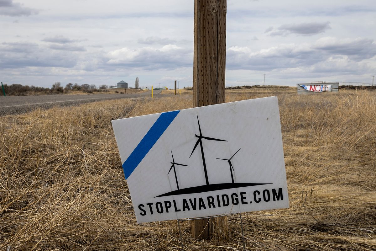 Twin Falls, Idaho Residents Protest Against Proposed Wind Farm