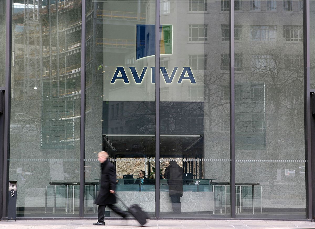 BRITAIN-INSURANCE-BANKING-COMPANY-TAKEOVER-AVIVA-PRUDENTIAL
Aviva, Britain's largest insurance company's headquarters are pictured in London, 22 March 2006. Aviva, said Tuesday it had not ruled out making a renewed takeover bid for rival Prudential.  Prudential snubbed on Monday a takeover approach from Aviva that valued it at 17.2 billion pounds (24.8 billion euros, 30.2 billion dollars). AFP PHOTO/BEN STANSALL (Photo by BEN STANSALL / AFP)