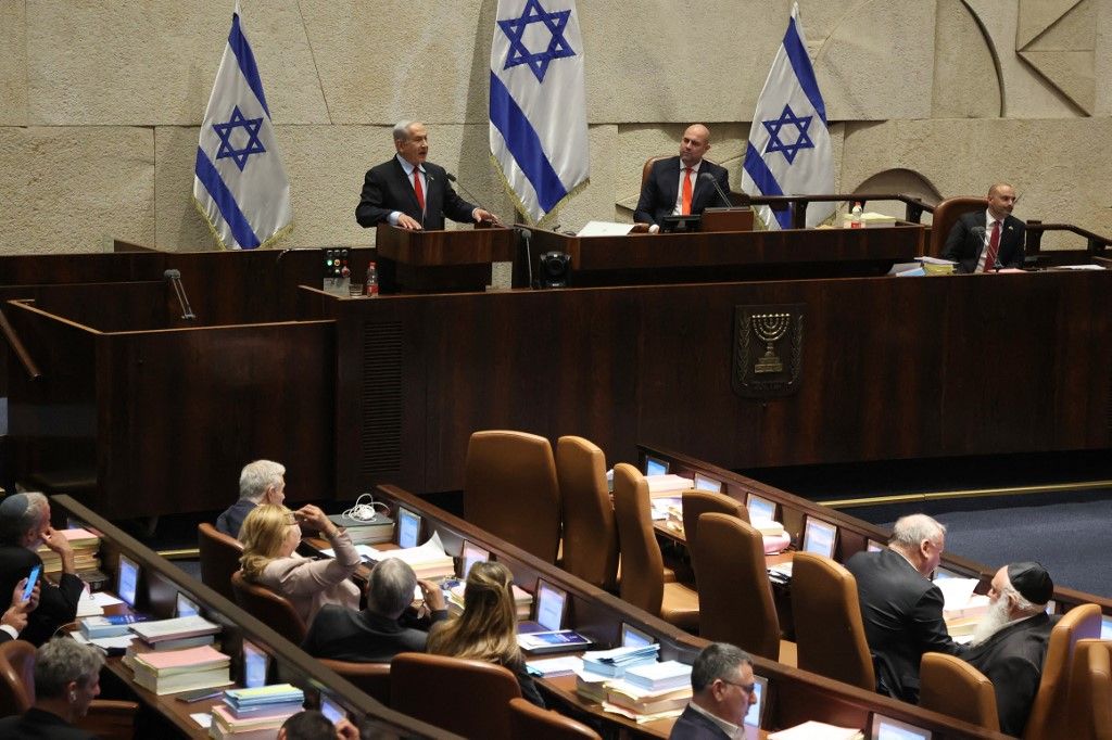 Izrael parlament kneszet költségvetés