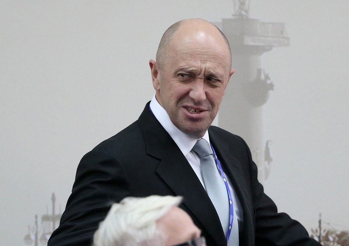 Russian President Vladimir Putin Attends Saint Petersburg International Economic Forum
SAINT PETERSBURG, RUSSIA - JUNE 17: (RUSSIA OUT) Russian billionaire and businessman Yevgeny Prigozhin (R) and RSPP President Alexander Shokhin (L) seen during the Saint Petersburg International Economic Forum SPIEF2016 on June 17, 2016 in Saint Petersburg, Russia. (Photo by Mikhail Svetlov/Getty Images)